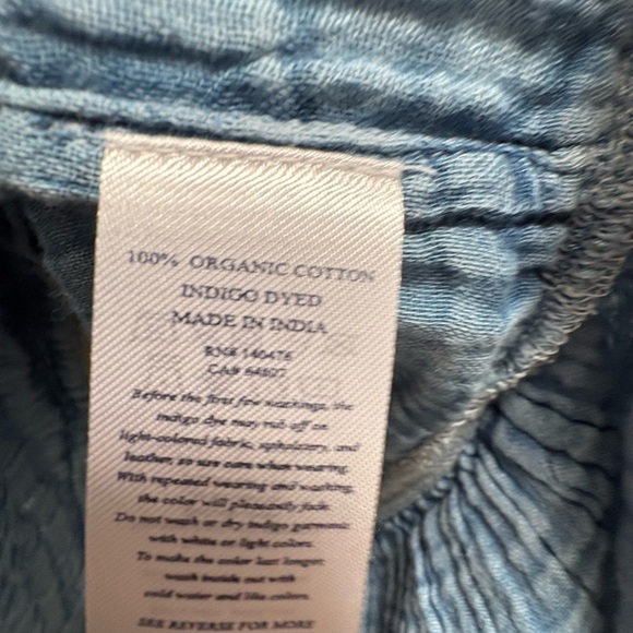 Faherty Dune Cotton Gauze Kasey Midi Dress Size Medium  NEW - Picture 13 of 13